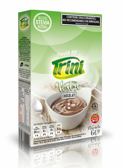 POSTRE CHOCOLATE TRINI X 60 GRS