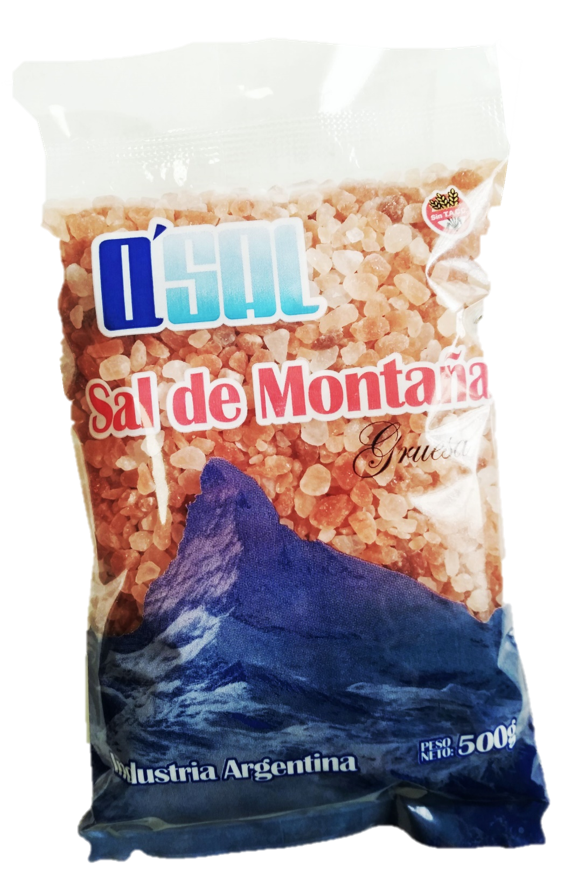 SAL DE MONTAÑA GRUESA X 500 GRS ARGENDIET