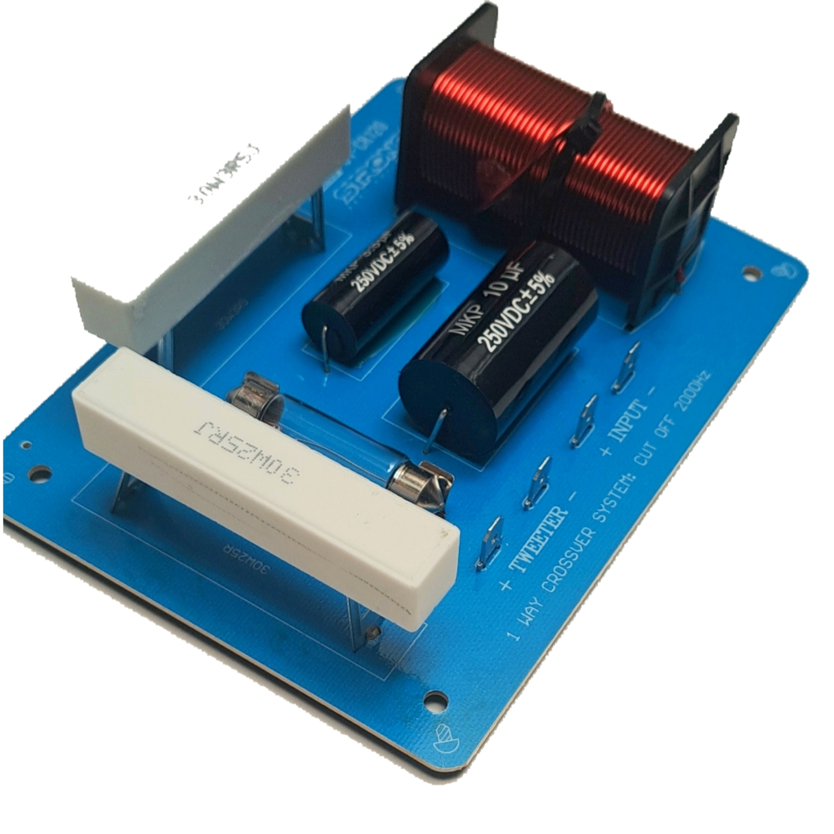 CR120-CROSSOVER 1 VIA 200 w rsm 8 ohms / 400W MAX CON LAMPARA