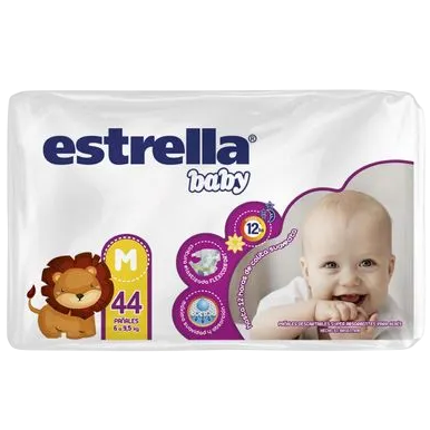 Pañal baby M 44u Estrella (4)