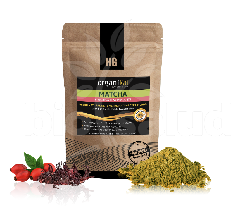 MATCHA HIBISCUS & ROSA MOSQUETA