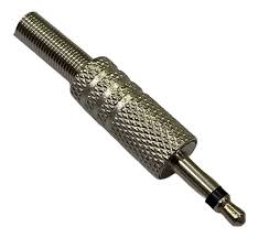 P113A-FICHA MINI PLUG 3,5 MONO METAL