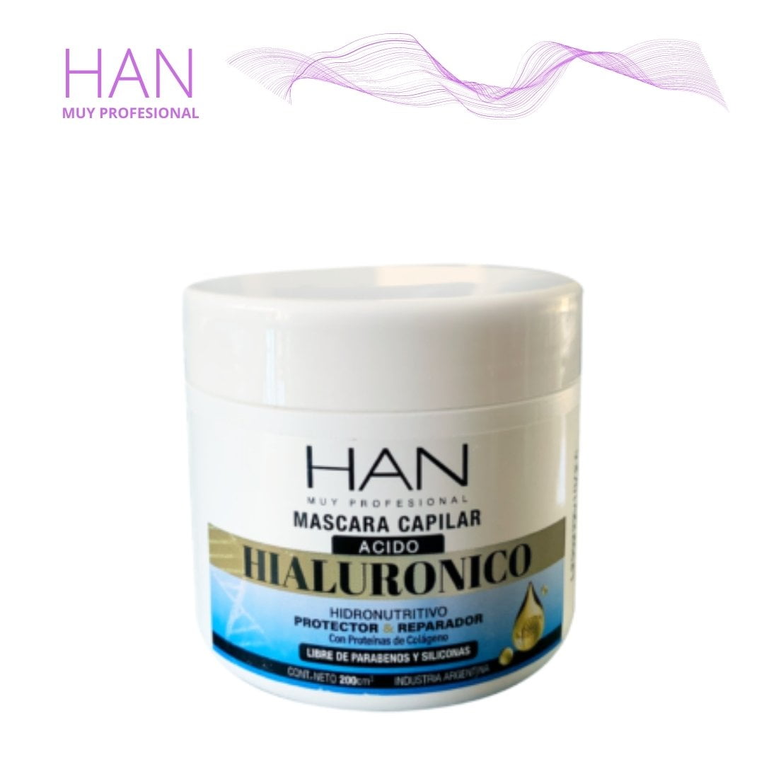 Baño Capilar Acido Hialuronico Pote 200 Gr. Han