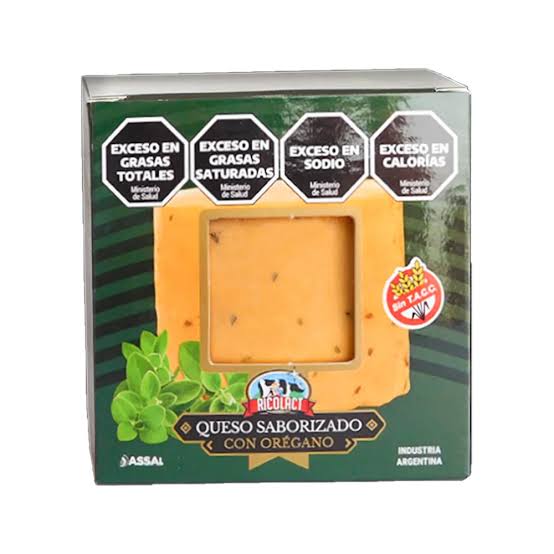 Queso Saborizado c/ Oregano x 400gr