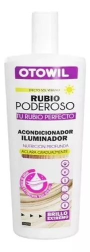 Acondicionador Iluminador Otowil Rubio Poderoso 250 ml