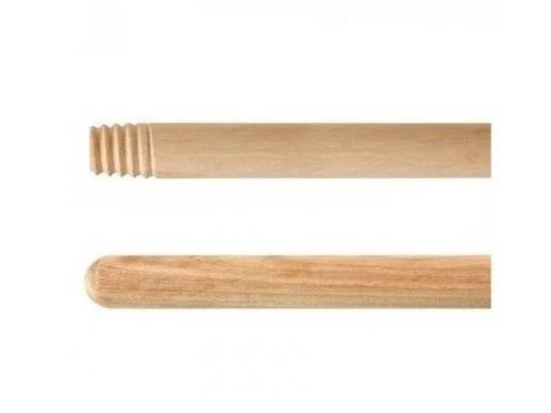 Palo de escoba de madera 1.50m