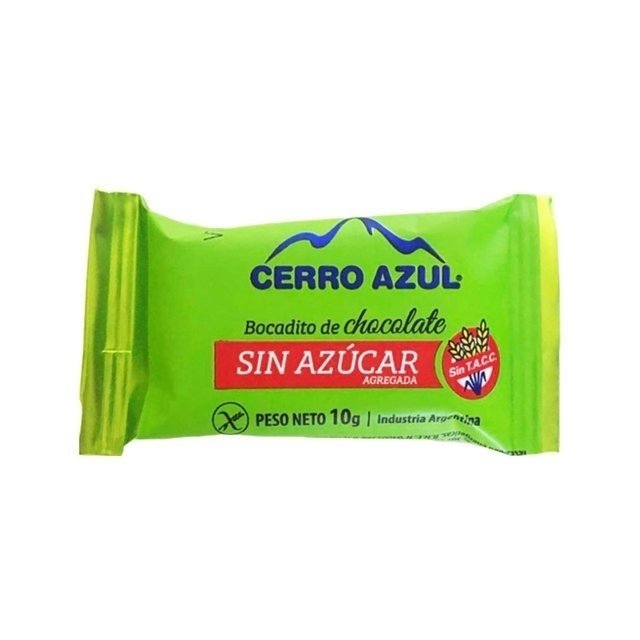 BOC. DE CHOC S/AZUAR X 16 U. CERRO AZUL
