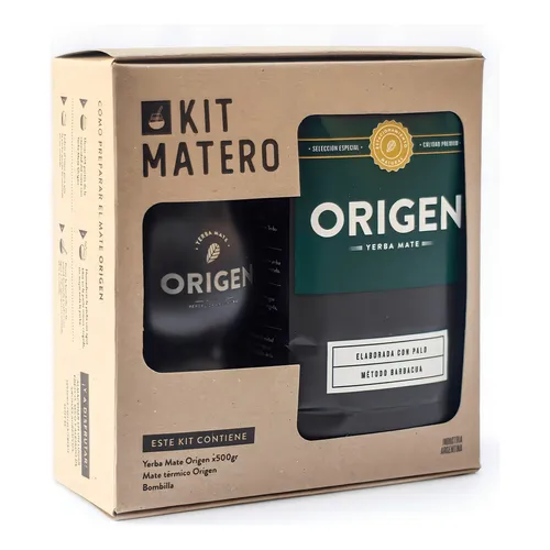 KIT MATERO NEGRO ORIGEN
