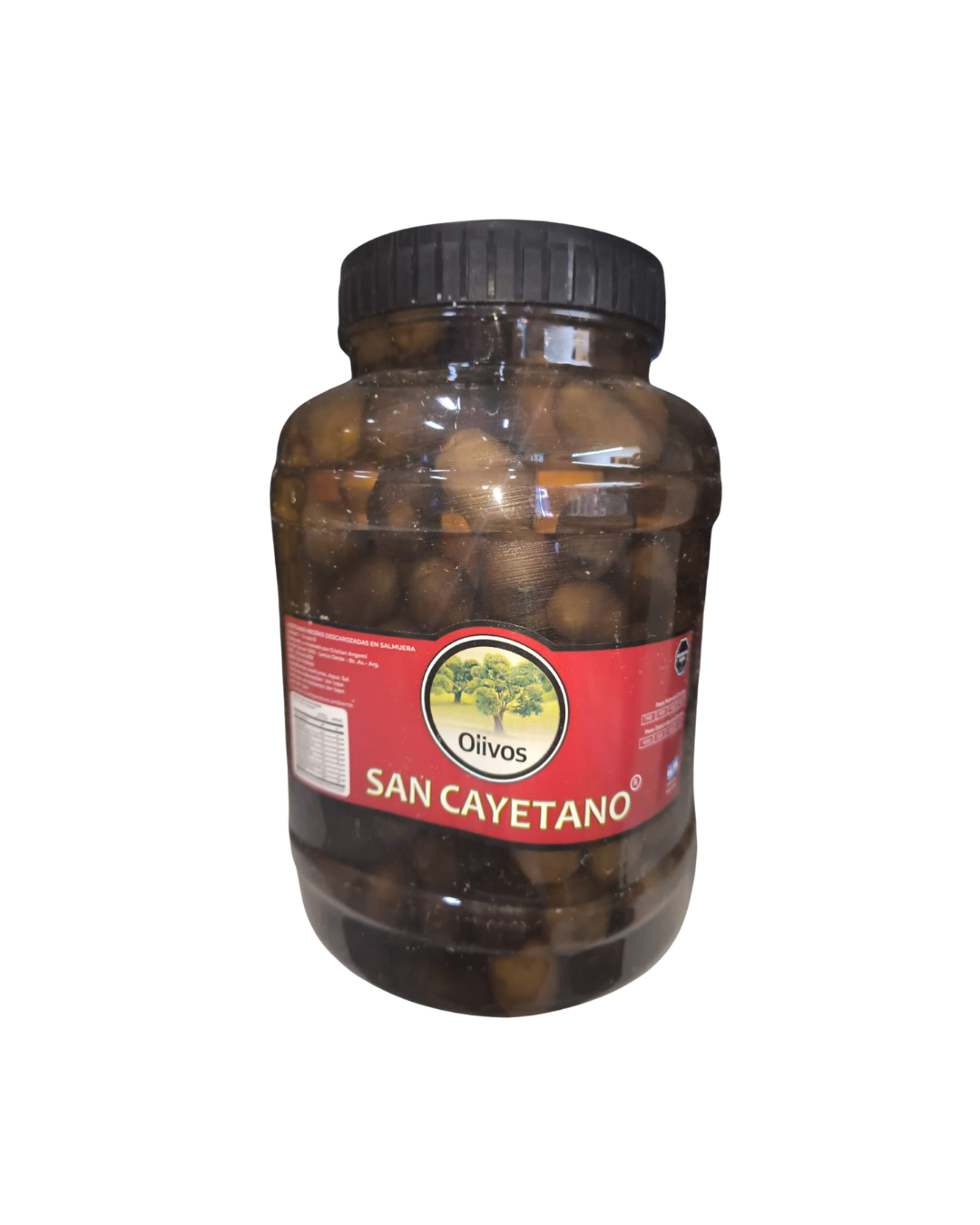 Aceituna Negra Natural N°0 x 2 kg San Cayetano