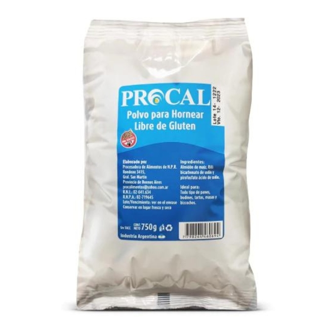 POLVO DE HORNEAR X 750G PROCAL