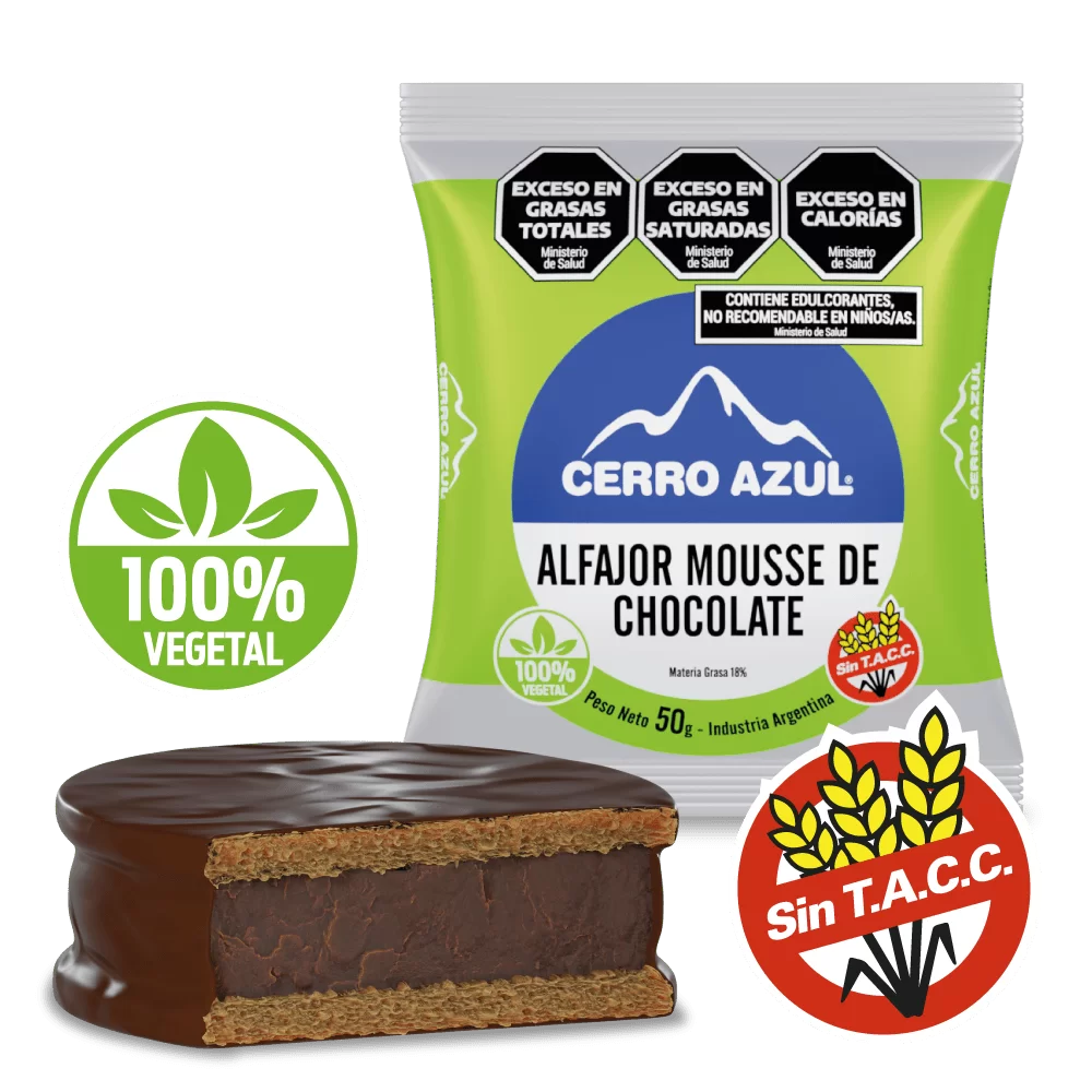 ALF. MOUSE CHOC. VEGANO CERRO AZUL