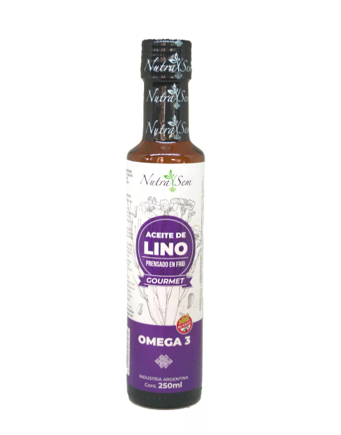 ACEITE DE LINO X 250 CC NUTRA SEM