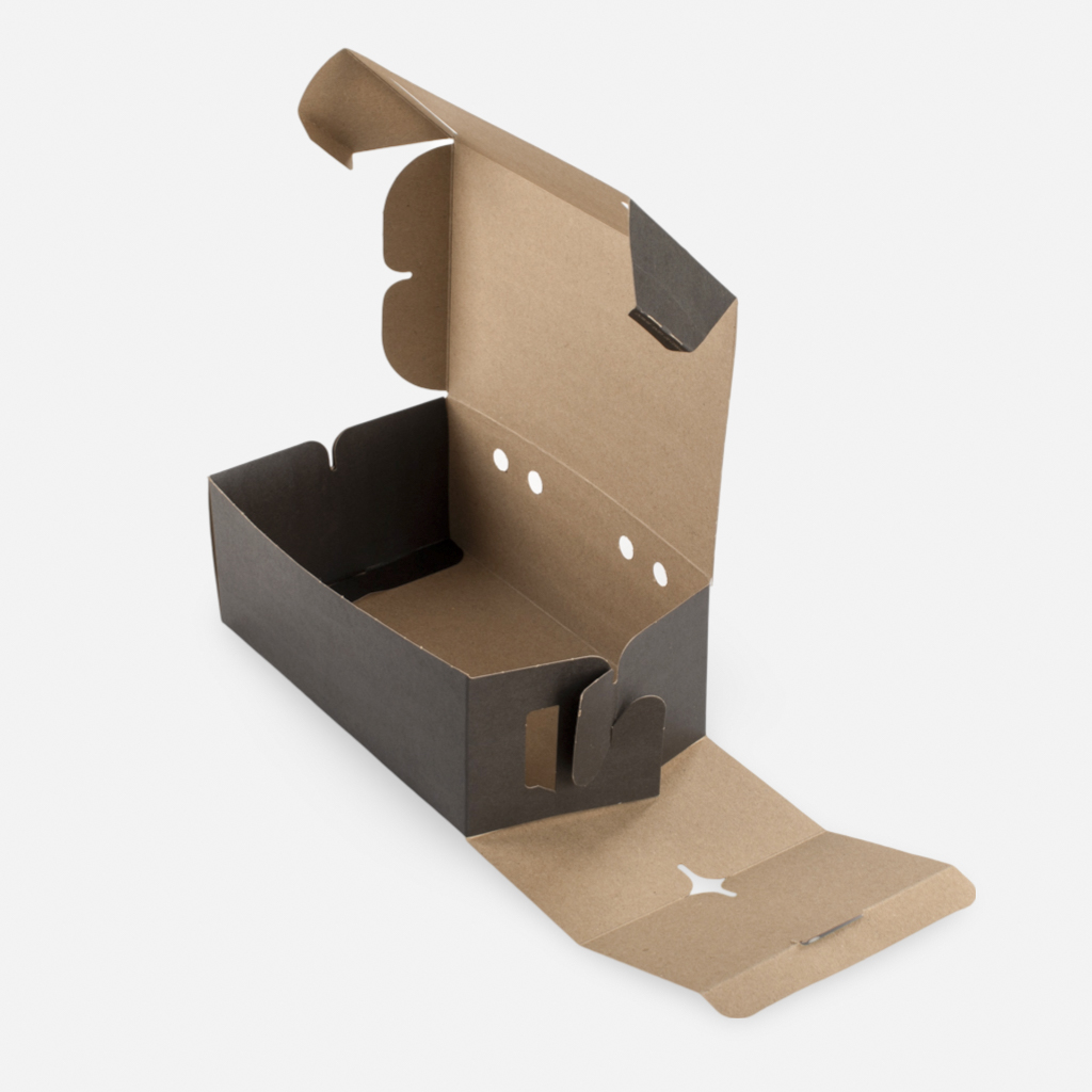 Caja Delivery Combo evidencia apertura Negra 0183 -130-
