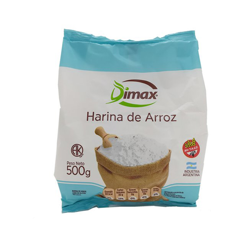 HARINA DE ARROZ X 500 DIMAX