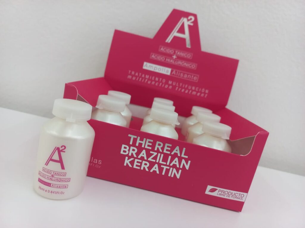 ampolla Capilar The Real Brazilian Keratin Alisante 25ml