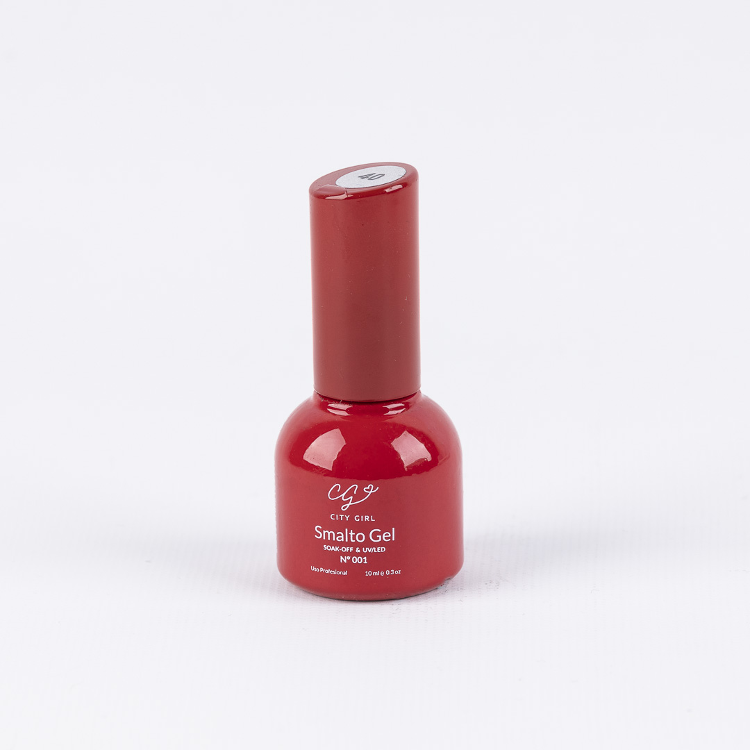 ESMALTE ROJO 40 CITY GIRL