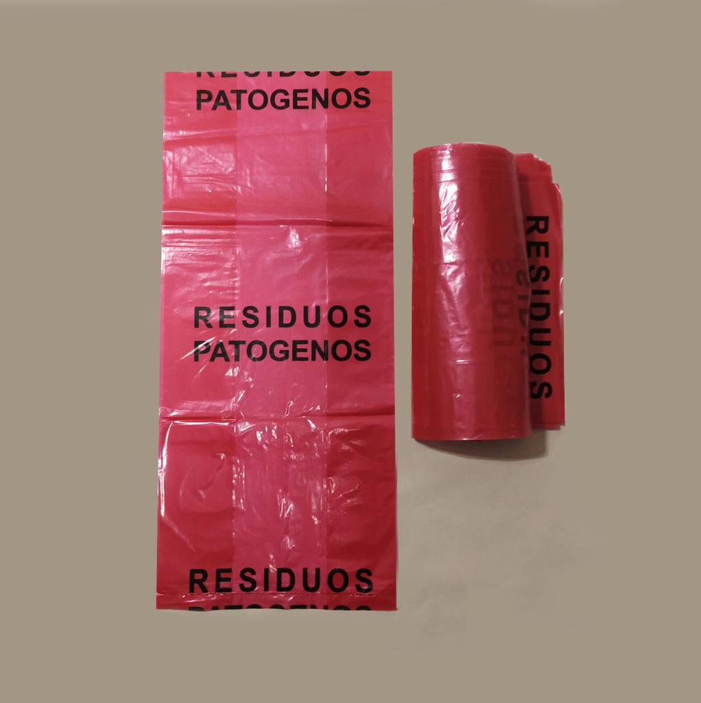 BOLSA PATOGENA 60X90 ROJA