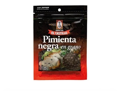 SOBRES PIMIENTA NEGRA EN GRANO EL CASTILLO