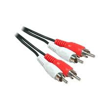 ST142-CABLE 2 RCA A 2 RCA MACHO 5,1 M