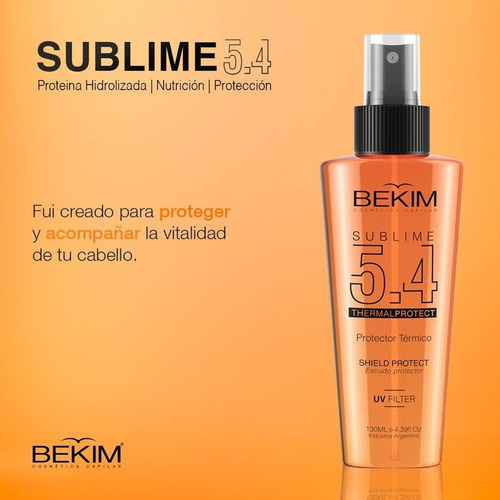 Bekim Protector Termico Sublime 5.4 Filtro Uv