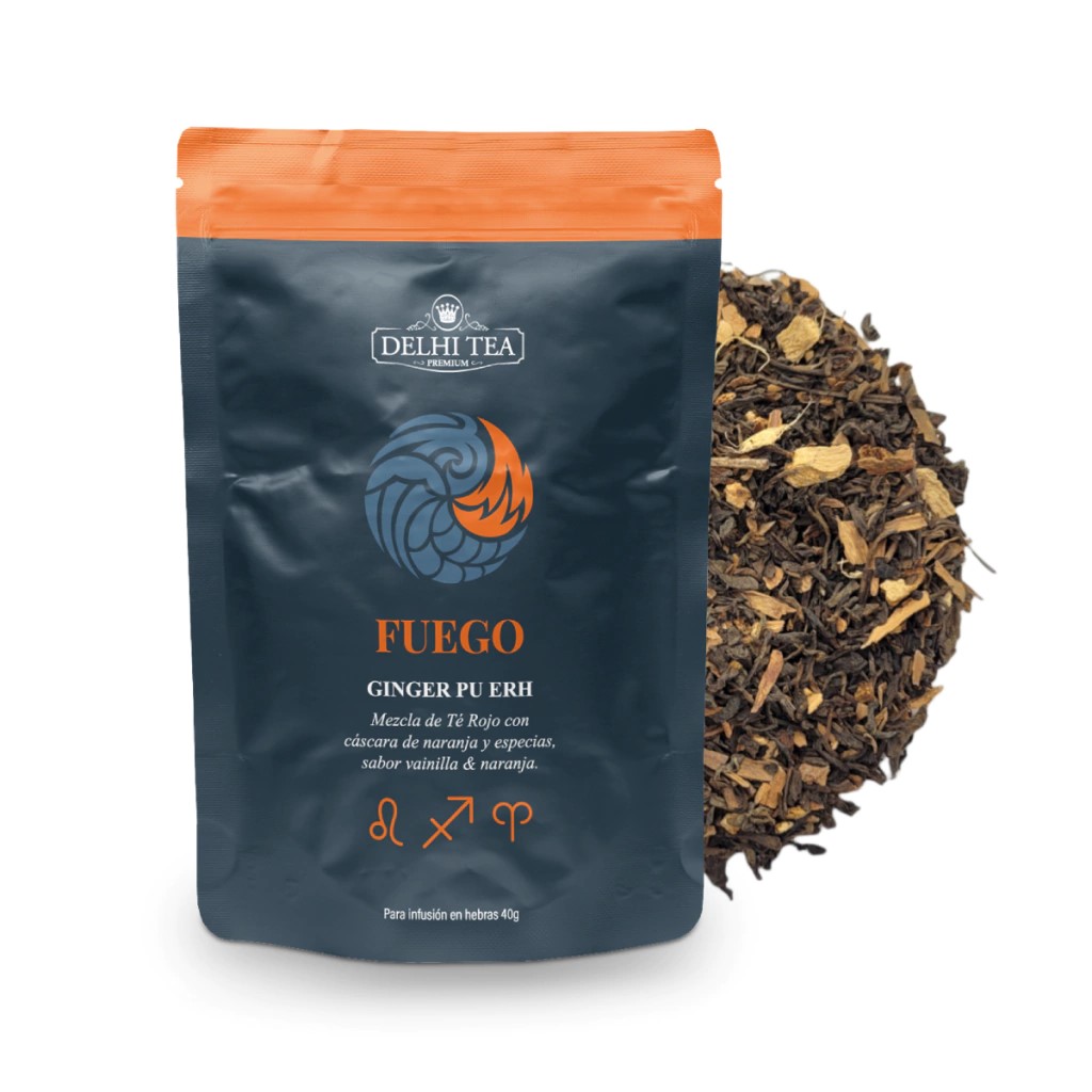 TE ROJO FUEGO X 40 GRS DELHI TEA