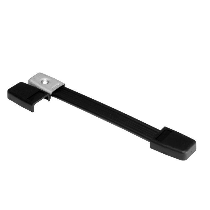 H1013-MANIJA FLEJE CHICA CON PUNTAS DE ACERO Y CUBIERTA PLASTICA