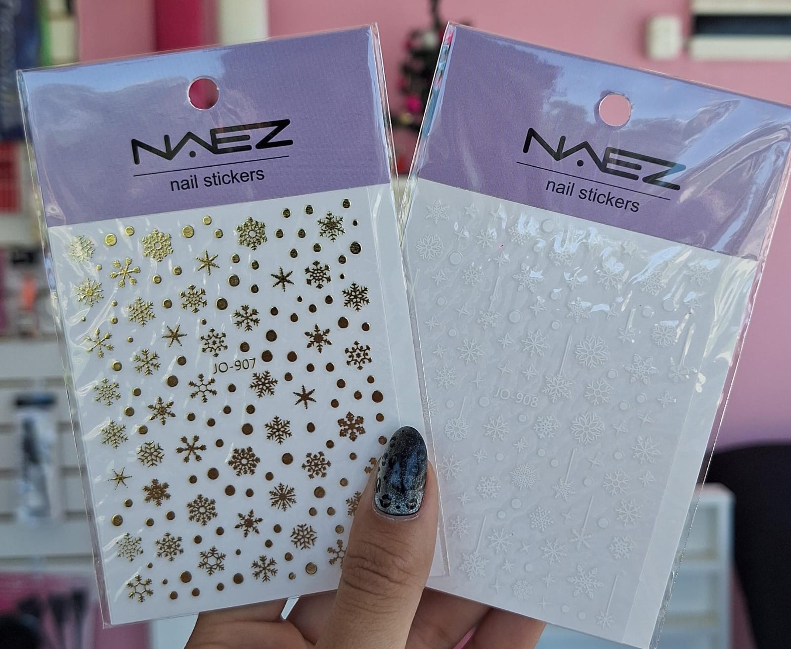 STICKERS ESCARCHA NAVIDEÑA