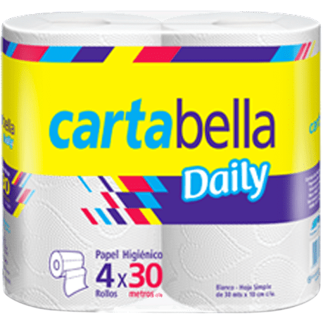 Papel higienico 4x30mts Cartabella (12)