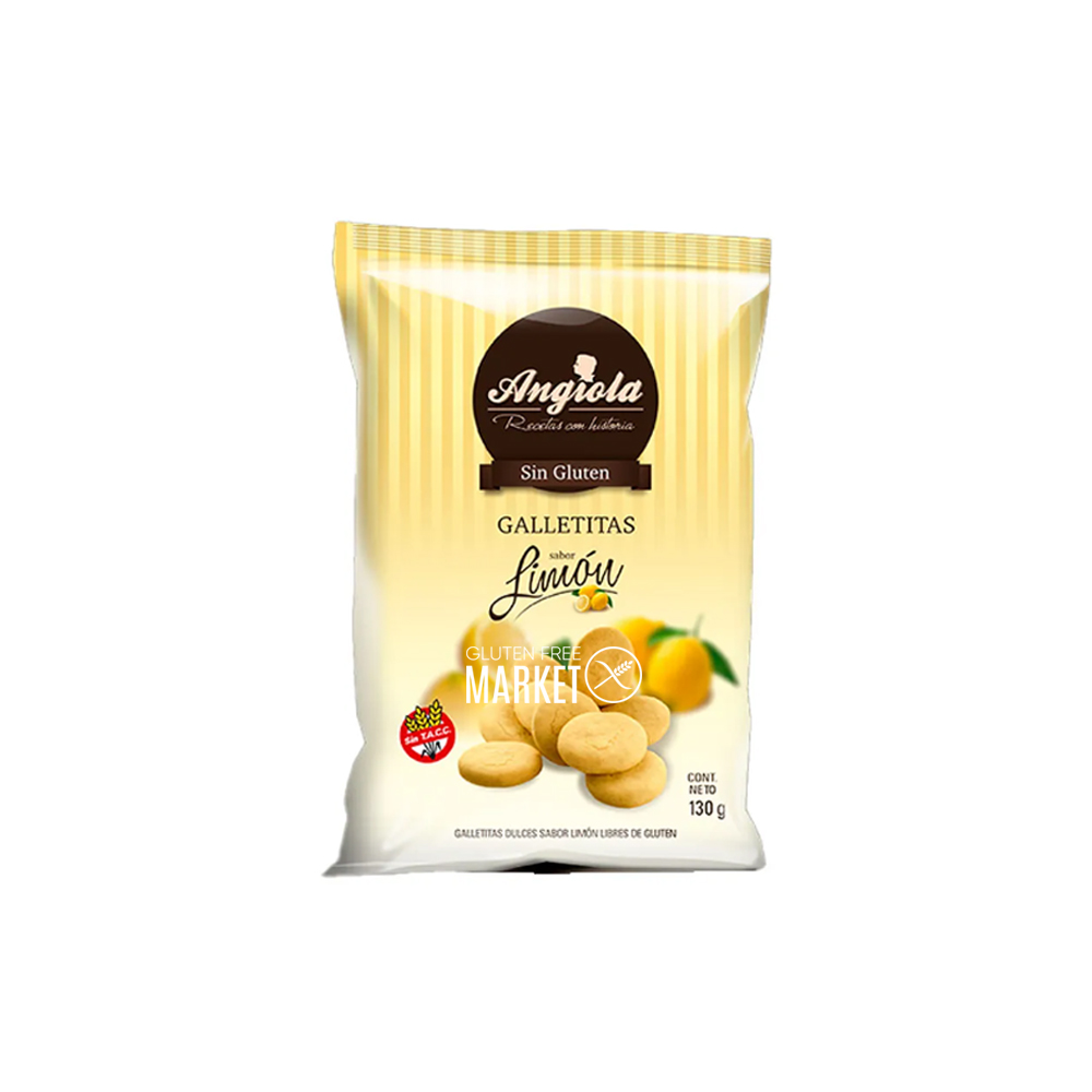 GALLETAS DE LIMON X 130 GR ANGIOLA