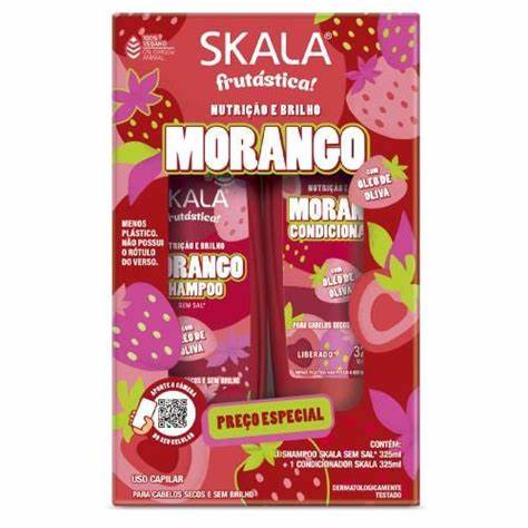 skala moranco brillo y nutricion con oleo de oliva shampoo y acondicionador 325ml ref sk224