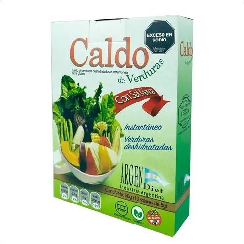 CALDO DE VERDURA C/SAL AREGENDIET