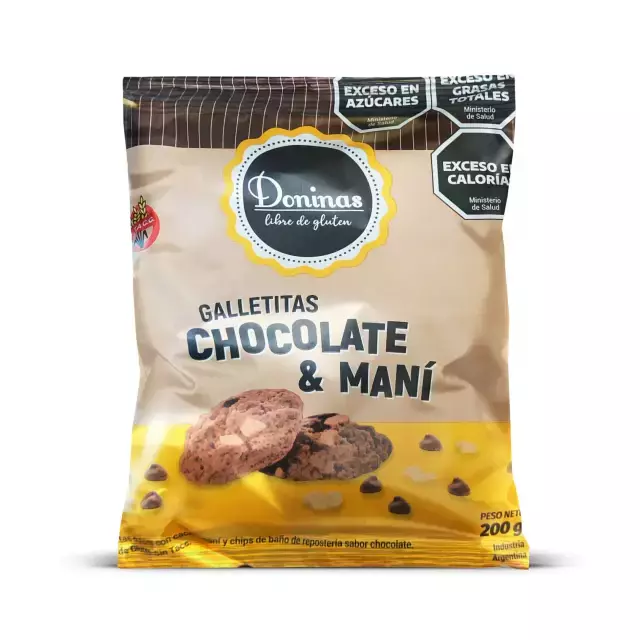 DONINAS CHOCOLATE & MANI X 2OO GRS