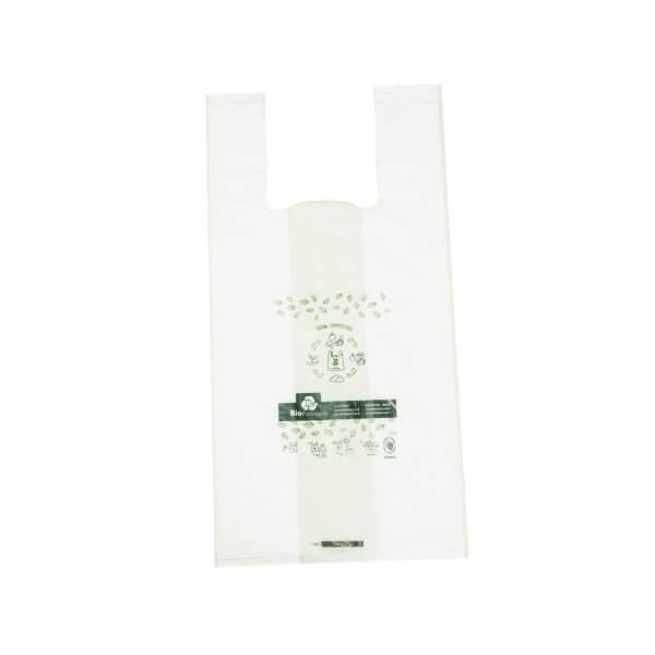 CAMISETA 40X50 BIODEGRADABLE 80u