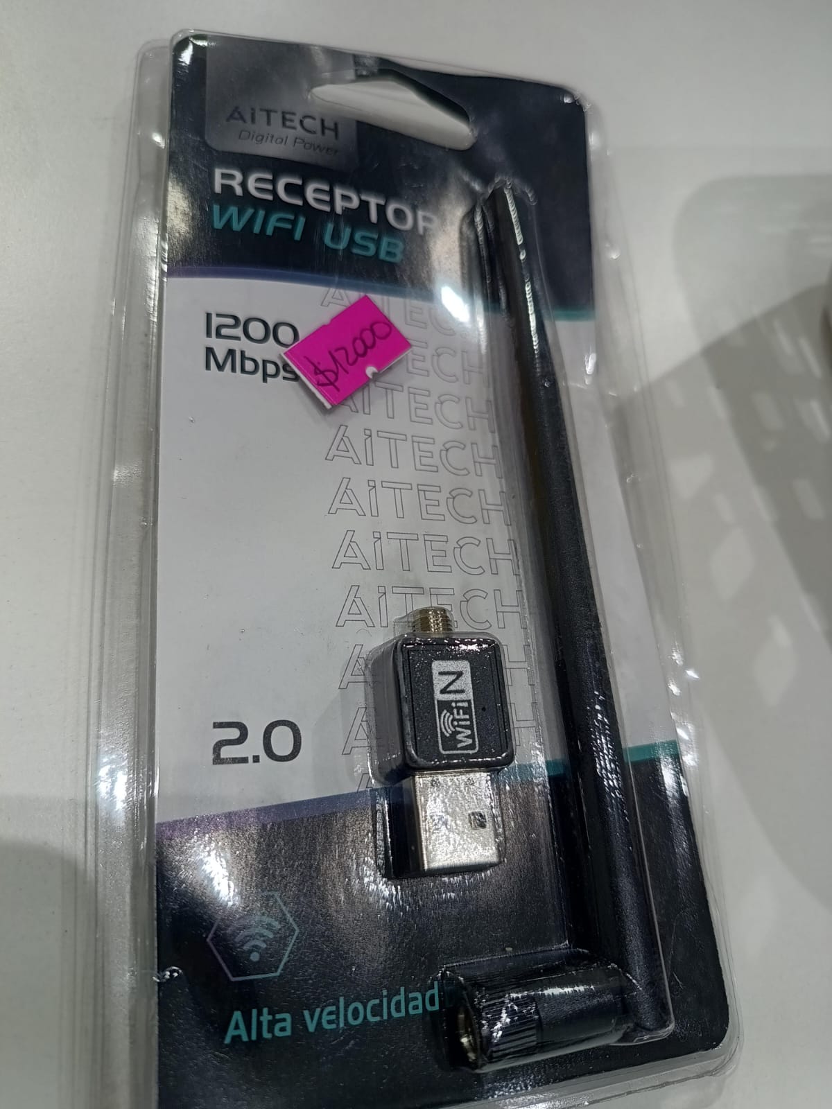 RECEPTOR WIFI 1200Mbps