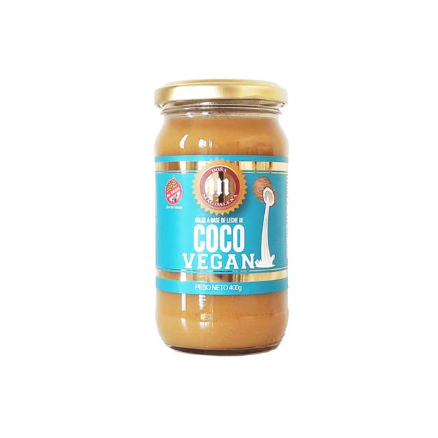 D. DE LECHE DE COCO VEGANO C/STEVIA x400g DOÑA MAGDANELNA CELESTE
