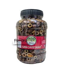 Aceituna Negra Rodaja x 2Kg San Cayetano