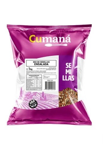 MIX DE SEMILLAS P/ENSALADAS x 1kg CUMANA
