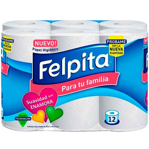 Papel higienico 12x30mts Felpita (4)