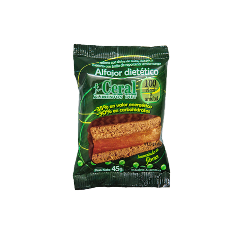 ALFAJOR CERAL NEGRO