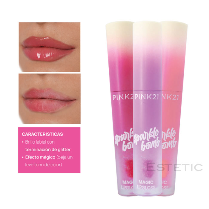 LIP GLOSS PINK 21