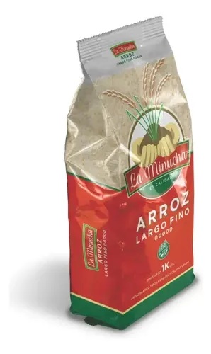 Arroz Largo Fino 00000 La Minucha x 1kg