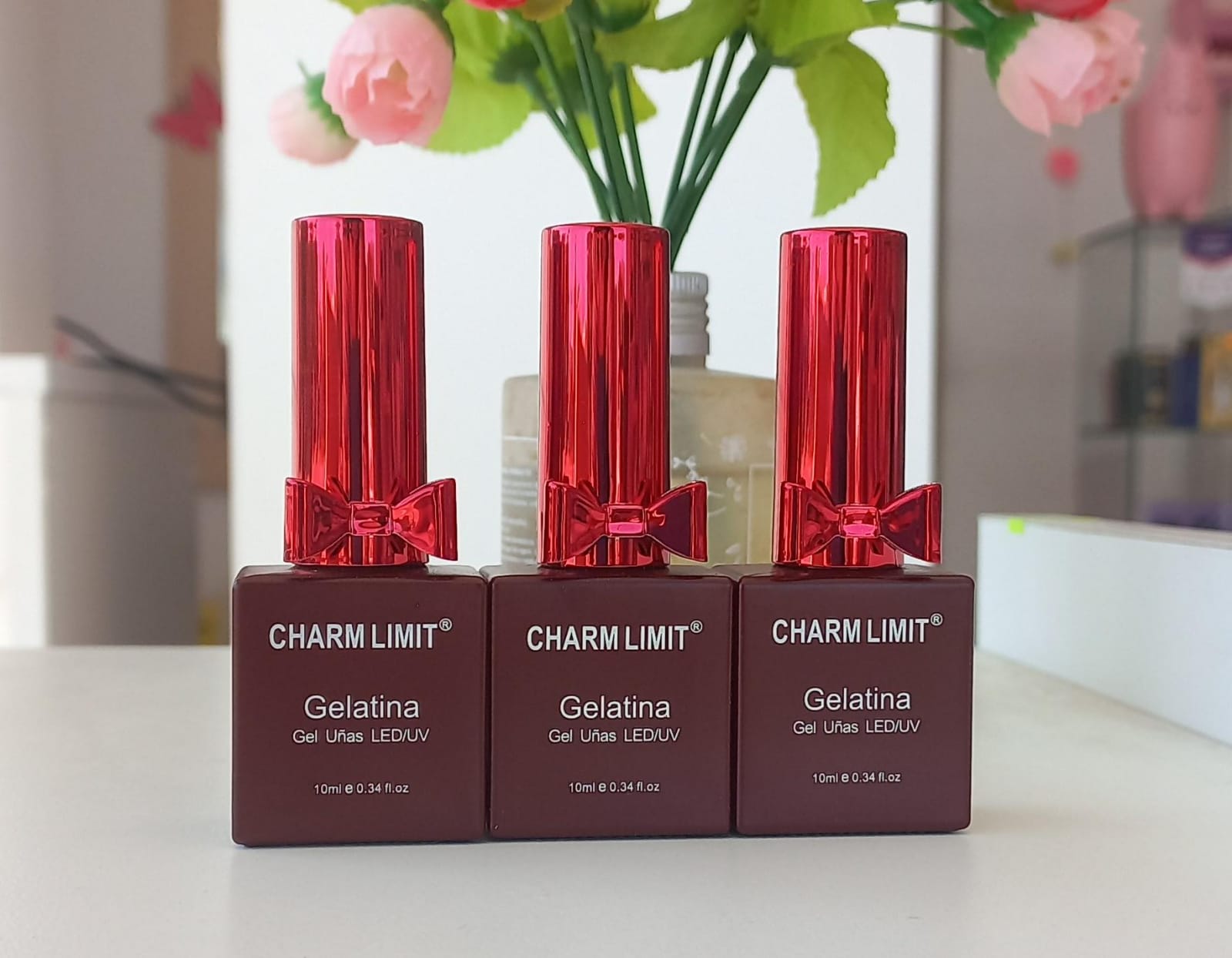 ESMALTE GELATINA JELLY ROJO