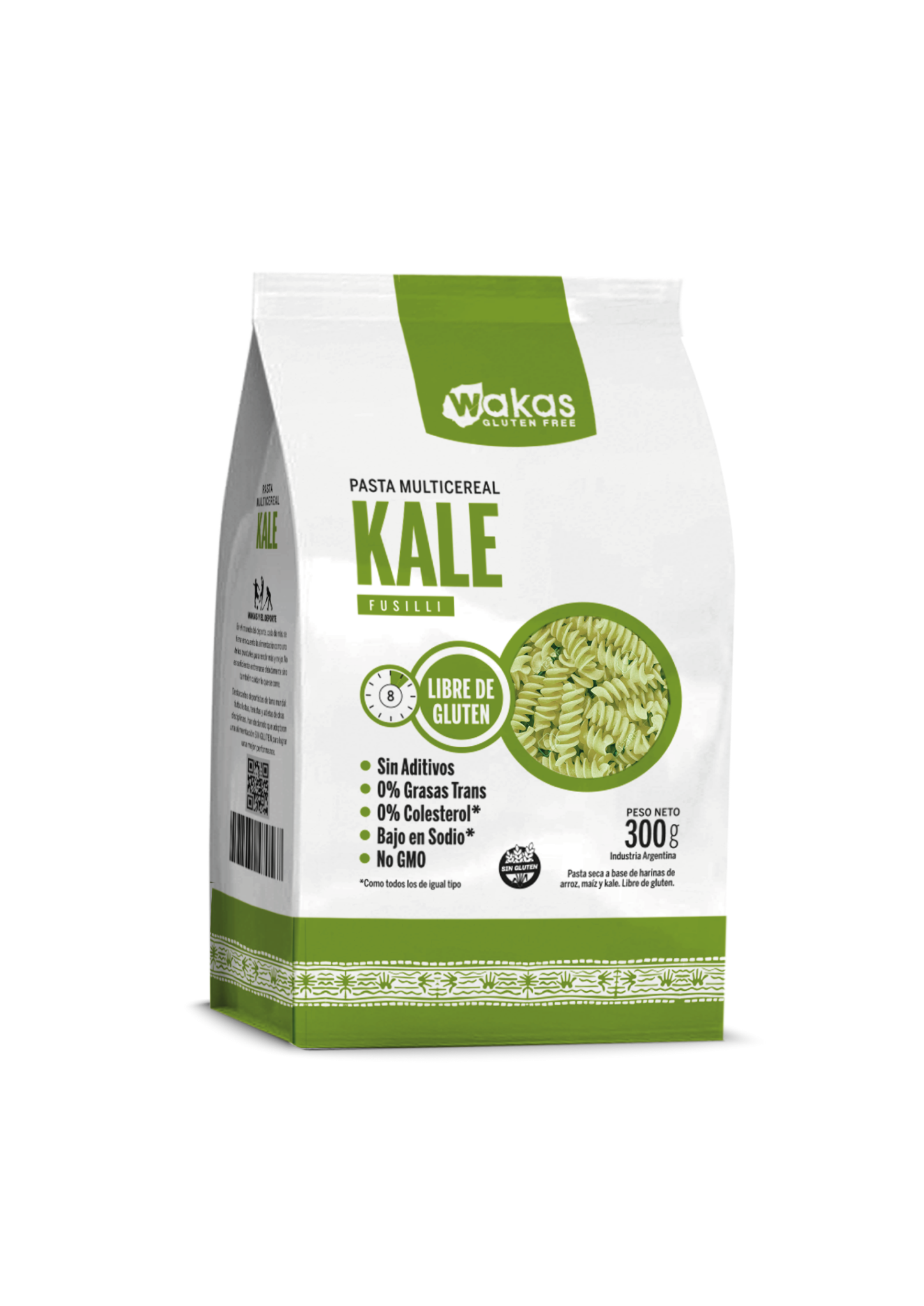 WAKAS KALE FUSILLI X 300 GRS
