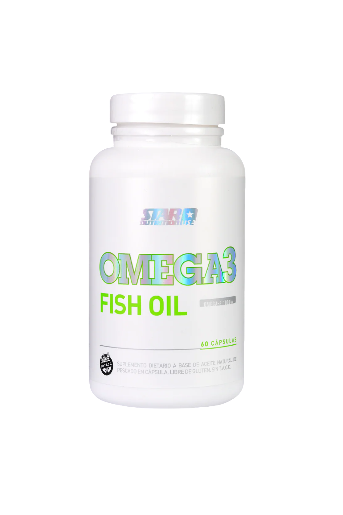 OMEGA 3 FISH OIL x 60cap. STAR NUTRITION