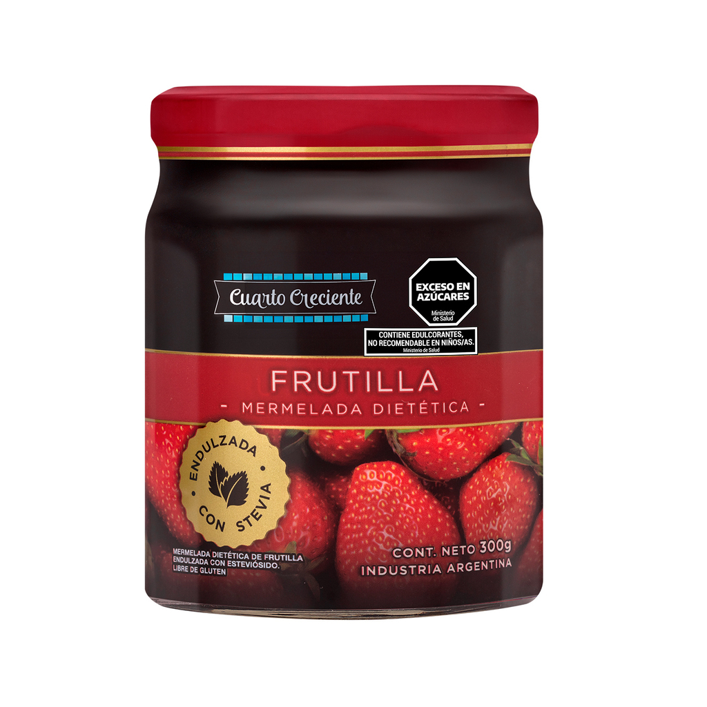 MERMELADA DE FRUTILLA X 280 GR CUARTO CRECIENTE