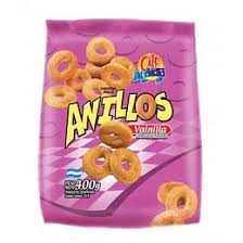 Anillos Vainilla x 400 gr