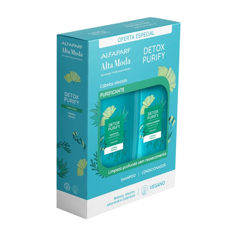 ALTAMODA SH + ACON DETOX PURIFY X 300 cabellos oleosos