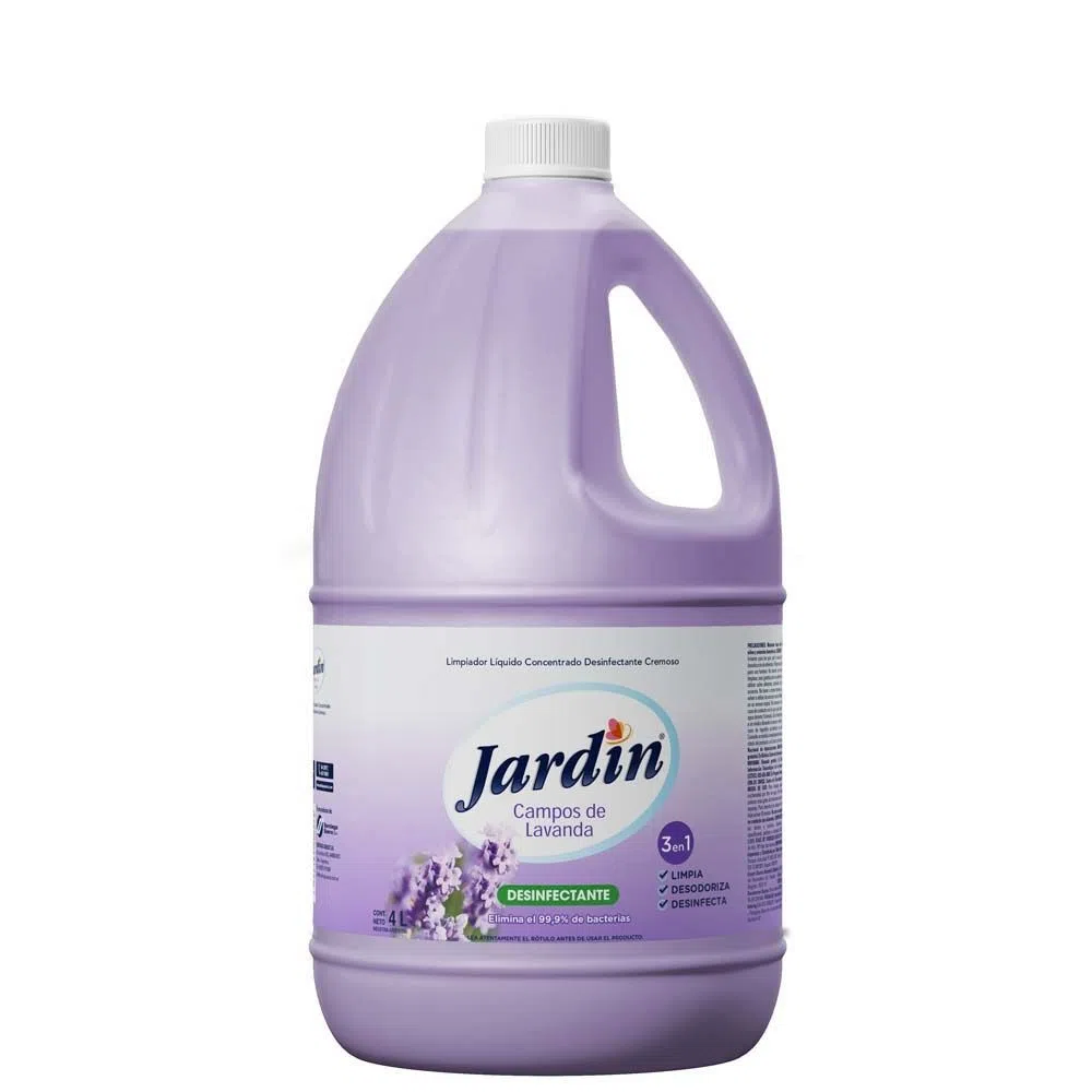 desodorante jardin LAVANDA 4 litros concentrado