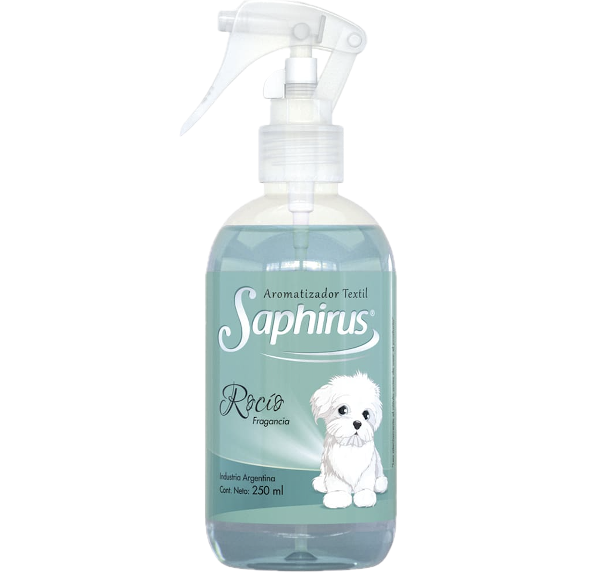 Aromatizador textil 250ml rocio Saphirus (12)