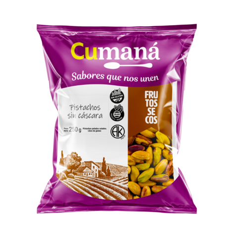 PISTACHOS S/CASCARA X 150 GRS CUMANA